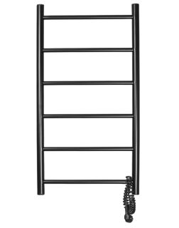 Полотенцесушитель электрический Domoterm Аврора DMT 109-6 40х80 EK R чёрный